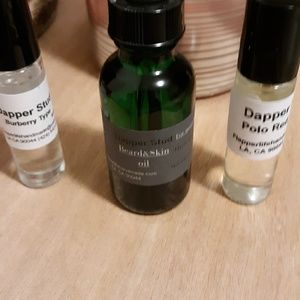 Hair growth oils and scent rollers